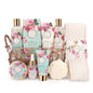 Poamcn Bath and Body Gift Set,Home Spa Gift Basket Kit for Women,Japanese Cherry Blossom Scent,9 Piece